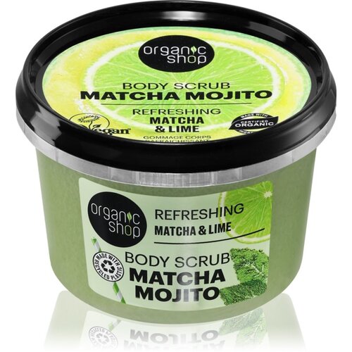 Organic Shop Matcha Mojito osvježavajući piling za tijelo 250 ml Cijene