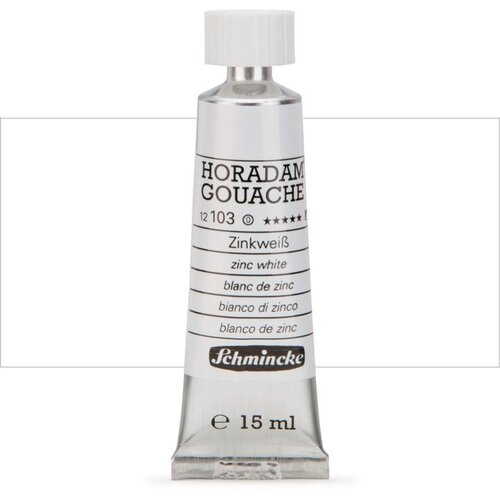 gvaš boje Schmincke Horadam 15 ml | 103 Zinc White Slike