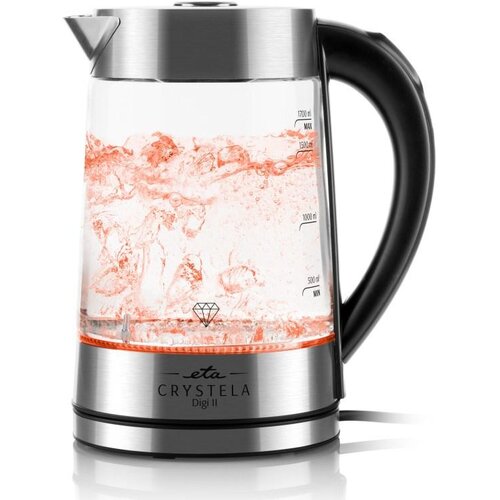 ETA Električni grelnik vode Crystela Digi II prozorno steklo 1,7 L, (5000119439) Slike