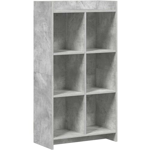 vidaXL Knjižna omara Betonsko siva 59 x 30 x 111 cm Inženirski les, (5000247291) Cene