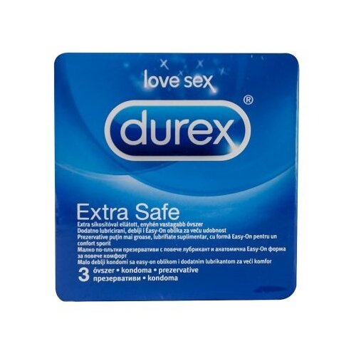 Durex PREZERVATIV EXTRA SAFE 3/1 Cene