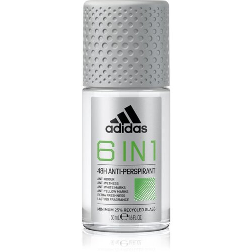 Adidas Cool & Dry 6 in 1 antiperspirant roll-on za muškarce 50 ml Cijene