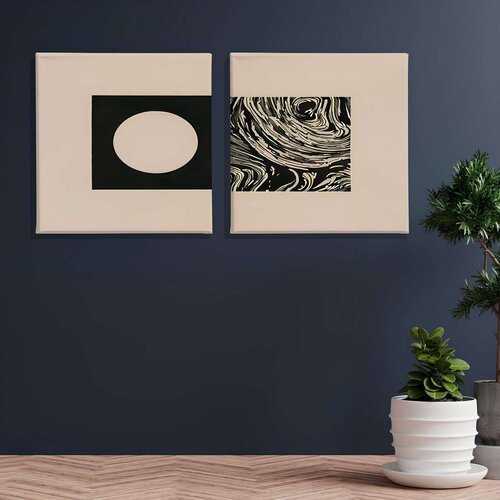 Wallity slika ASR_CNV2-22, 30x30cm, 2 dela Cene