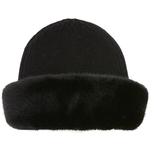 Guess Kape s šiltom BEANIE Črna