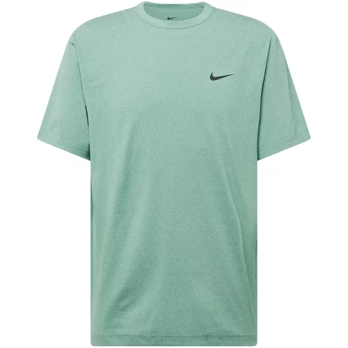 Nike Funkcionalna majica 'Hyverse' večbarvno zelena / črna