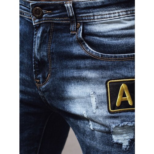 DStreet Men&amp;#039;s Blue Denim Pants Slike