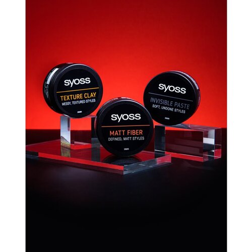 Syoss Invisible Hold prozirna pasta za osrednju fiksaciju 100 ml Slike