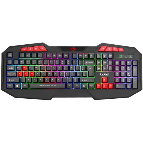 Marvo K602 RGB žična angle&scaron;ka tipkovnica Cene