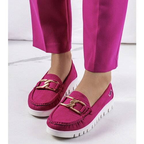 Gemre Pink platform loafers Campini Slike