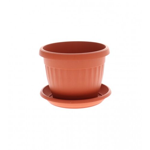 PLASTOFLEX Saksija sa podmetačem fi12 Mediteran Slike