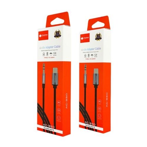DEEPBASS adapter AC-330 type c na 3/5mm jack 1.2M/ crna Cene