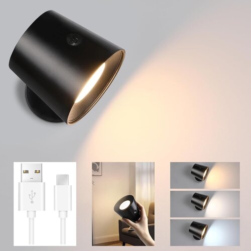 Nettlife Notranja stenska svetilka, kovinska kletka, zatemnilna moderna 360° vrtljiva kovinska stropna svetilka, črna, (22136431) Cene