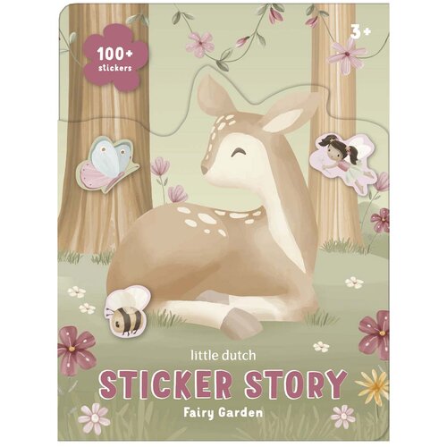 Little Dutch® knjižica z nalepkami sticker story fairy garden Cene