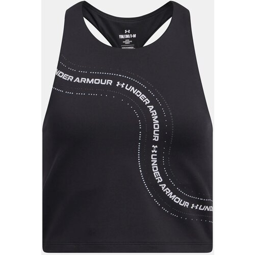 Under Armour Girls' tank top G Motion Branded Crop Tank Cene