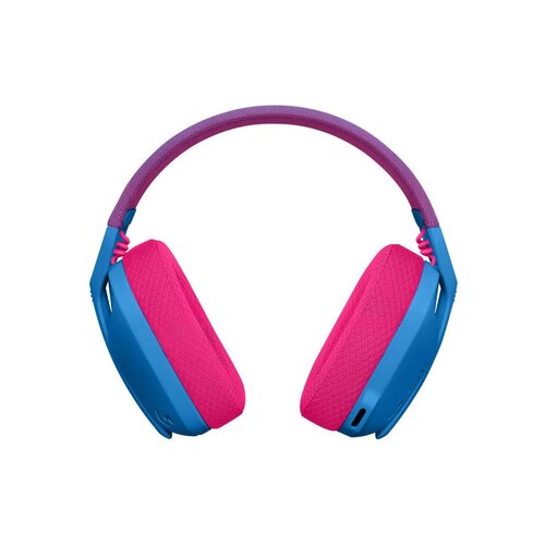 Logitech G435 wireless lightspeed gaming z mikrofonom modre slu&amp;scaron;alke Slike