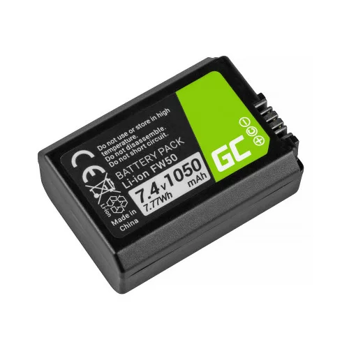 Green cell Baterija NP-FW50 za Sony NEX-3 / NEX-5 / NEX-6, 1050 mAh