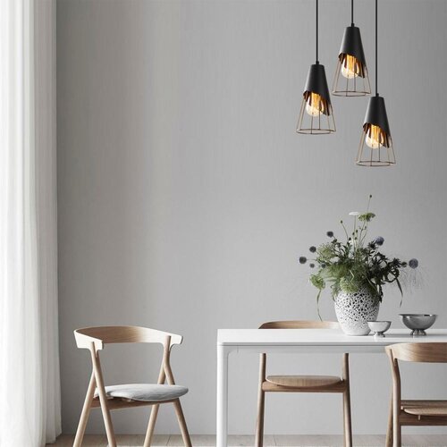 Opviq Sivani Tel - MR - 962 Black Chandelier Slike