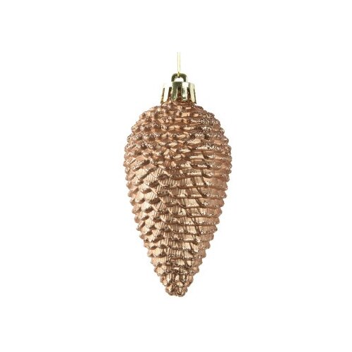  Novogodišnja dekoracija - hanging pinecone set 6pcs 8cm 022858 - brandy - kmg ( 044458 ) Cene
