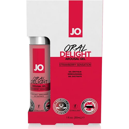 System Jo Stimuacijski gel Orag Delight - Strawberry Sensation, 30 ml Cene