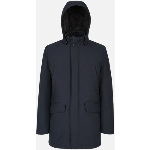 Geox Andalo Men's Down Jacket Navy Blue - Mens Cene