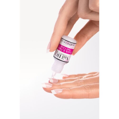 Nail HQ Quick &amp;amp; Easy Nail Glue lepilo za nohte 3 ml Slike