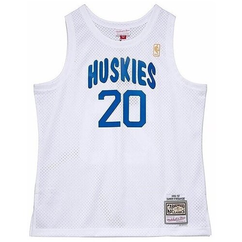 Mitchell And Ness Majice s kratkimi rokavi SMJY3149TRA96DSDWHIT Bela Slike