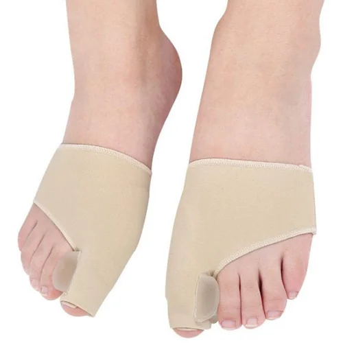 INF Ločevalnik prstov za korekcijo prstov v primeru nogavic za podporo hallux valgus 1 par Beige, (21247383)