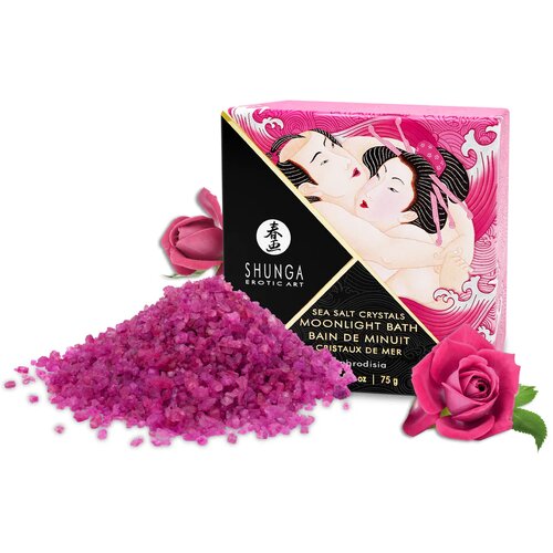 Shunga Kopalna sol Rose 75g Slike