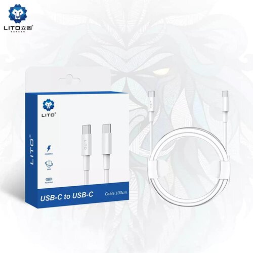 Lito Hitri polnilni PD podatkovni kabel Type-C v Type-C 2M, 18W Slike