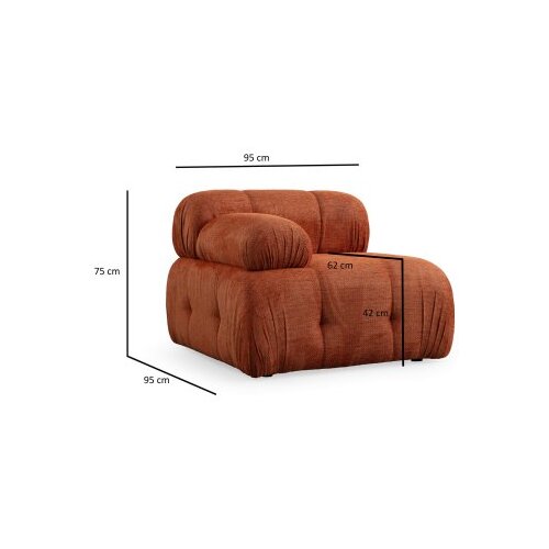 Atelier Del Sofa fotelja petite 1R orange Cene