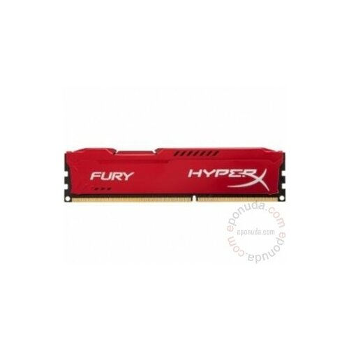 Kingston DIMM DDR3 4GB 1333MHz HX313C9FR/4 HyperX Fury Red ram memorija Slike