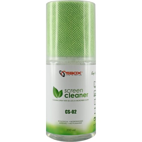 S Box SREDSTVO ZA ČIŠĆENJE EKRANA CS-02, (08-cs-02) Cijene