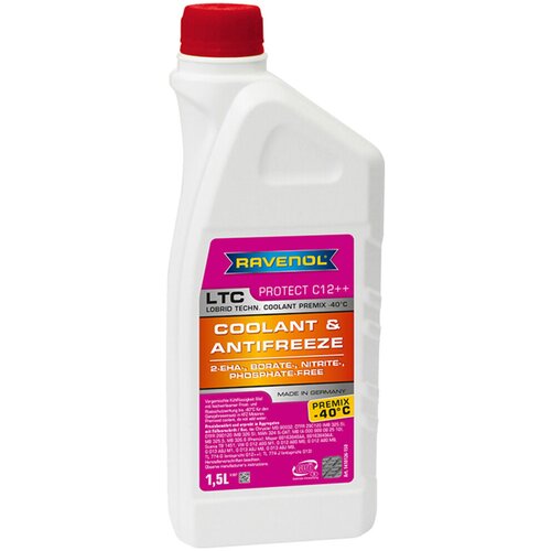 RAVENOL Antifriz LTC Protect C12++ Premix -40C, 1.5 l Slike