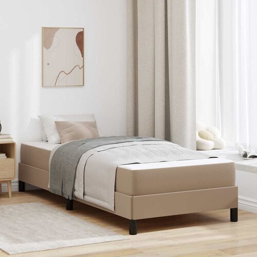  Krevetna konstrukcija Boja cappuccina 100 x 200 cm tkanina Cijene