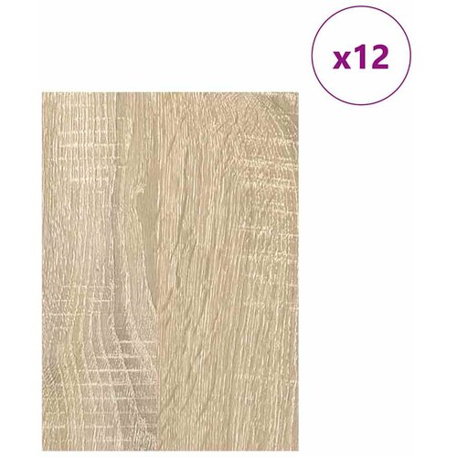 Dekor Paneli 12 pcs Sonoma hrast 15 x 21 x 0.27 cm Slike