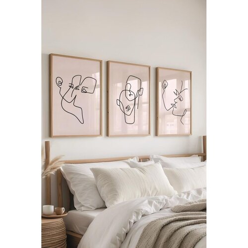 WALLXPERT &Ccedil;-300574 - 5070 Vi&scaron;enamenski Set Dekorativnih Slika (3 Komada) Cene
