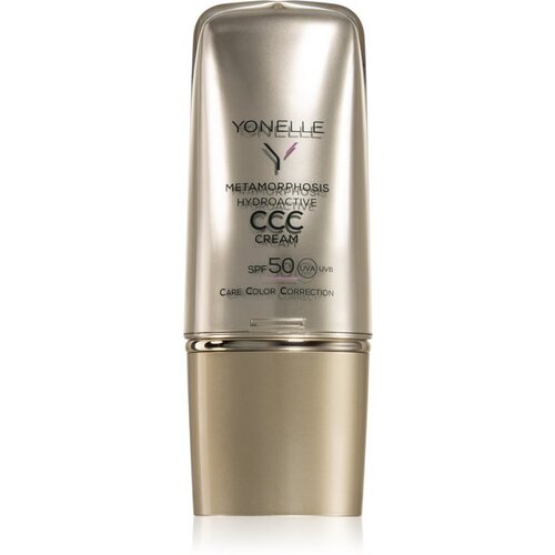 Yonelle Metamorphosis tonirana krema za obraz SPF 50 odtenek Gold Tan 30 ml Slike