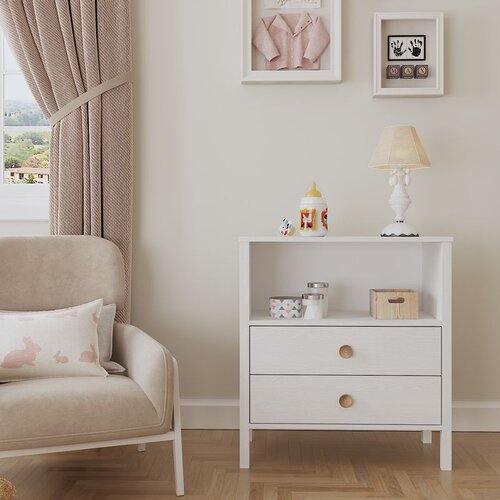 Hanah home stolica FRN-10053 woodenwhite dresser Cene