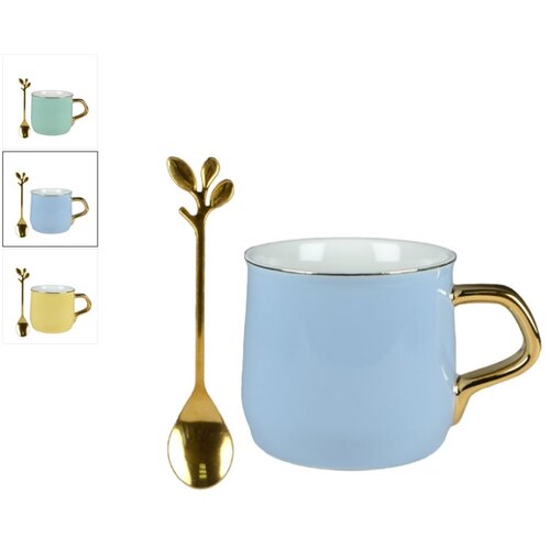  Porcelan šolja sa kašičicom 280 ml pastel CF-G142 sigma Cijene