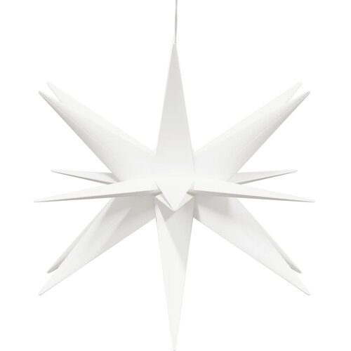 Božićno svjetlo s LED svjetlima sklopivo bijelo 43 cm Slike