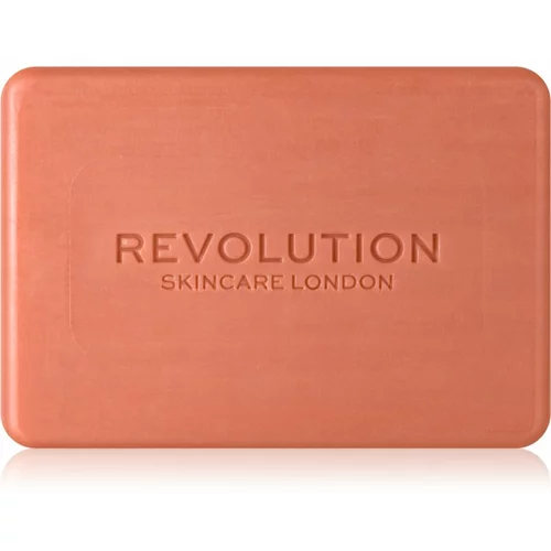 Revolution Pink Clay čistilno milo za obraz z ilovico 100 g
