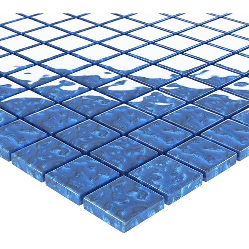 Mosaic keramika 11 pcs Plava 50 x 50 cm Stakl Slike