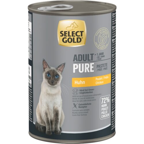 Select Gold Cat Adult pa&scaron;teta piletina 400 g Cijene
