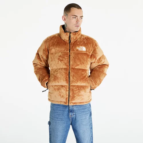 The North Face Pernata jakna Versa Velour Nuptse za muškarce, boja: smeđa, za zimu, oversize, NF0A84F7I0J1
