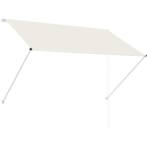 Tenda na uvlačenje 200 x 150 cm krem Slike