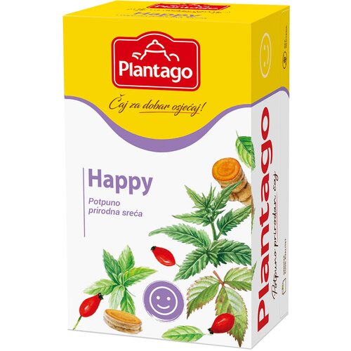 Plantago Čaj Happy, 36g Cene
