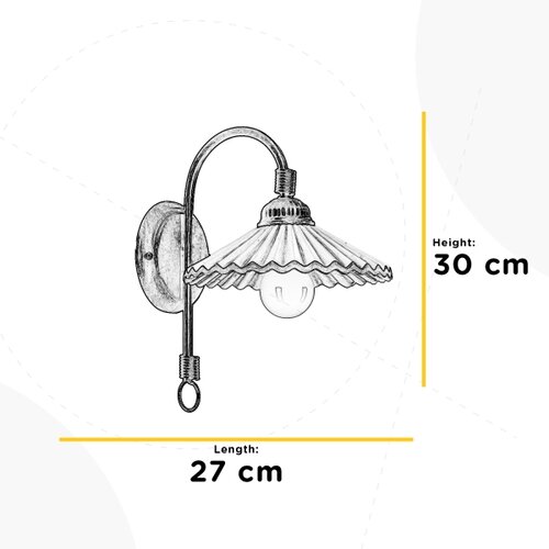  ONLI - Zidno svetilo ROSINA 1xE14/6W/230V Slike