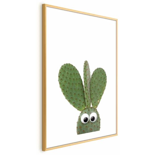  Plakat Eared Cactus 60x90 Zlatni okvir s margom Cijene