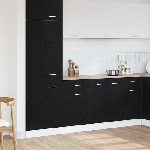 vidaXL Kuhinjski ormar Crni hrast Konstruirano drvo 50 x 46 x 81.5 cm Cijene