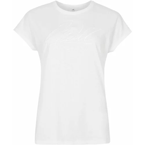 O'neill SCRIPT T-SHIRT Ženska majica, bijela, veličina